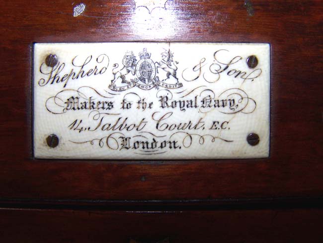 A fine 19th century English Marine 2 day Chronometer by Charles Sheppard & Son, Makers to the Royal Navy, circa 1878. — image 3